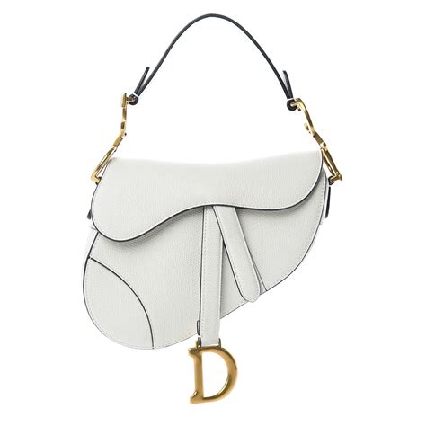 dior saddle bag white|dior saddle bag price 2020.